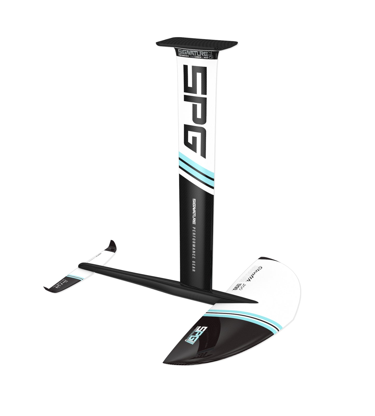 KOMPLETT SPG THE STEALTH 200 / 1290 FRONT WING Carbon Mast, Fuslage & Tail Wing