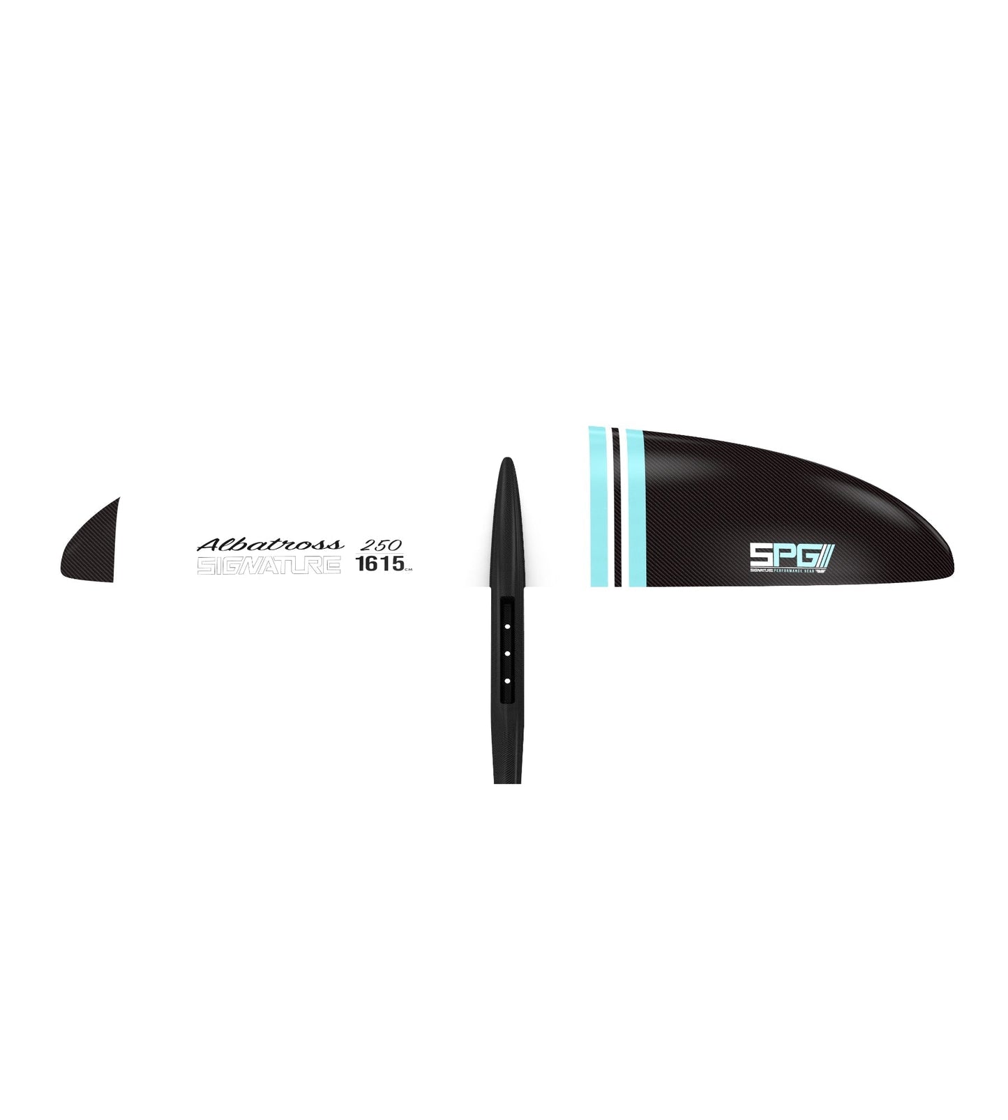 SPG ALBATROSS Foil 250 / 1615 & ULTRA~X CARBON FOIL BOARD 129 L