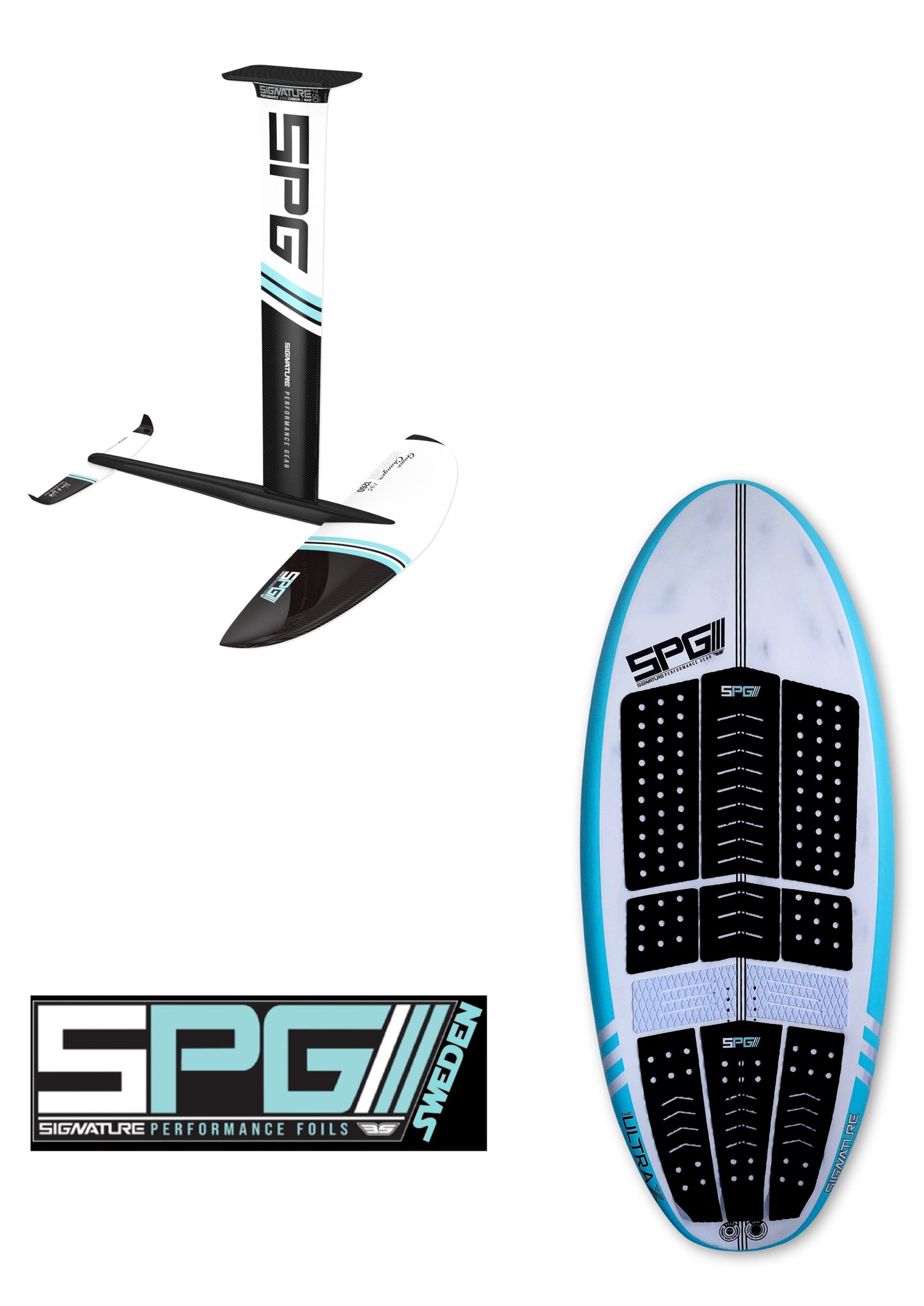 SPG Game Changer Foil 195/1260 & ULTRA~X CARBON FOIL BOARD 101 L